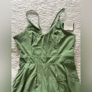 HALARA Green Flare Jumpsuit Large Tall